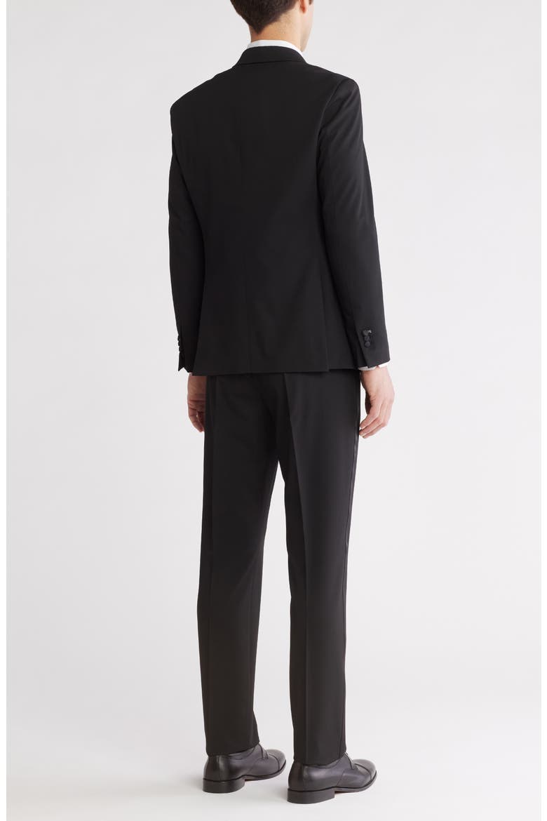 Modern Fit Tuxedo, Alternate, color, BLACK