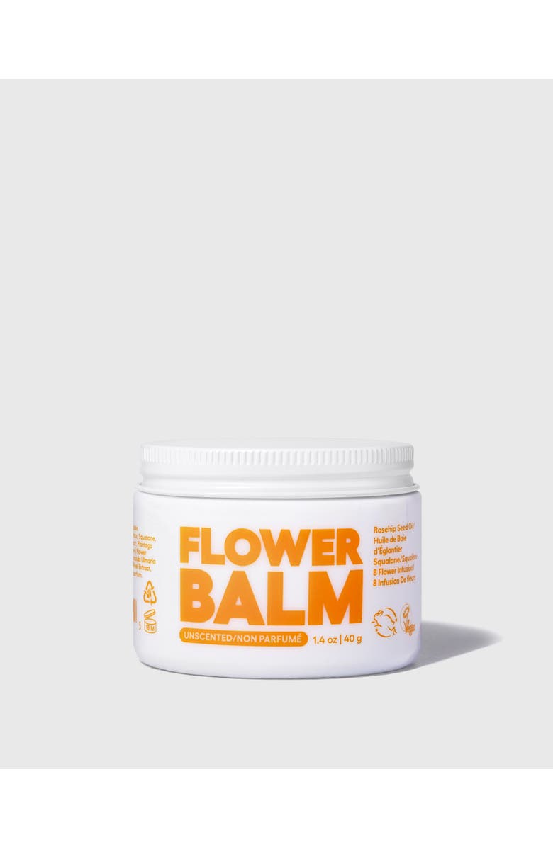 Zizia Botanicals Flower Balm Jar, Main, color, NO COLOR