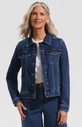 Lands' End Denim Trucker Jacket