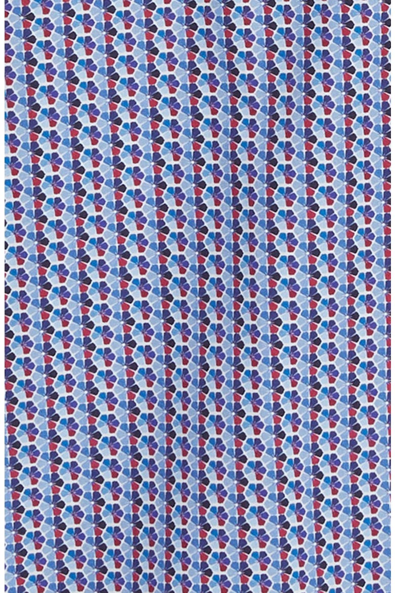 Shaped Fit Button-Up Sport Shirt, Alternate, color, CLASSIC BLUE