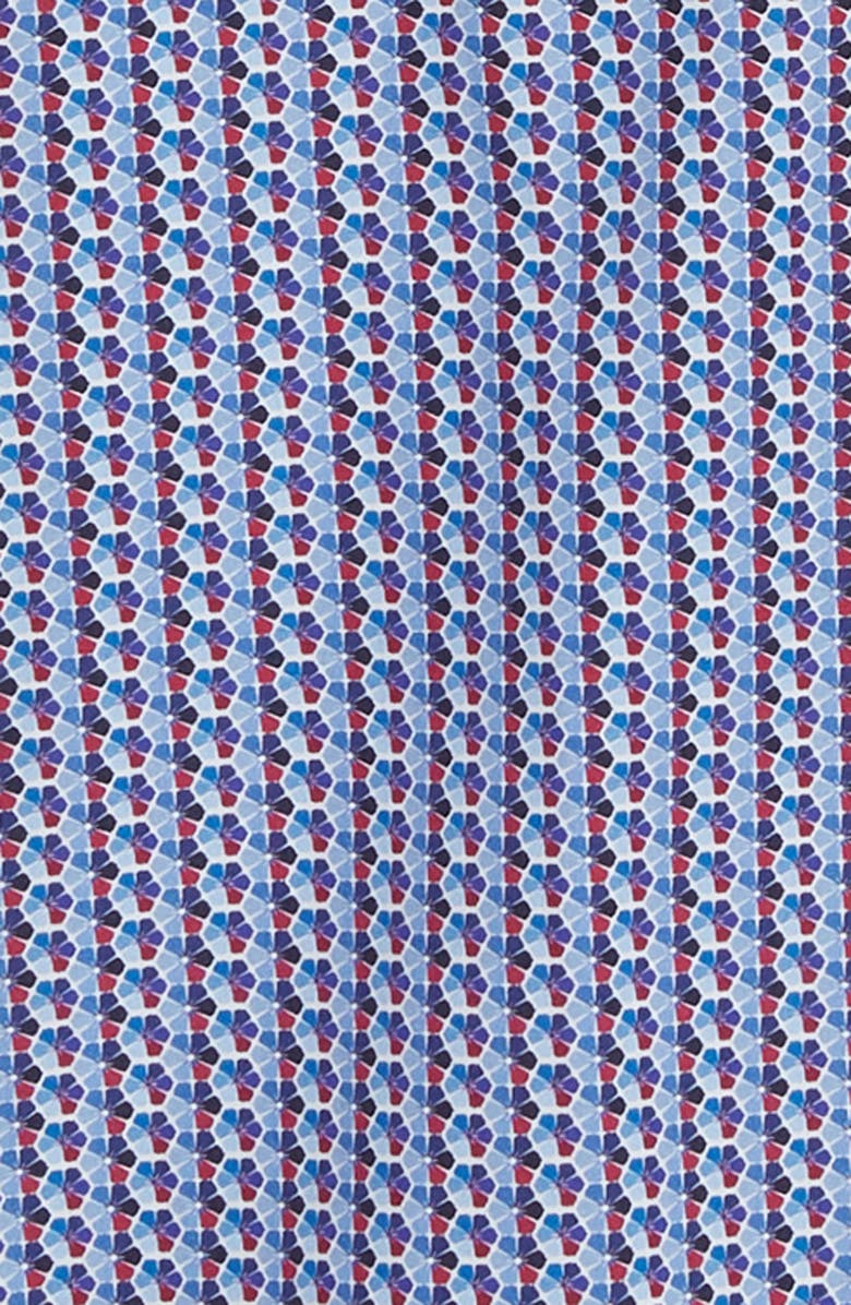 Bugatchi Shaped Fit Button-Up Sport Shirt, Alternate, color,