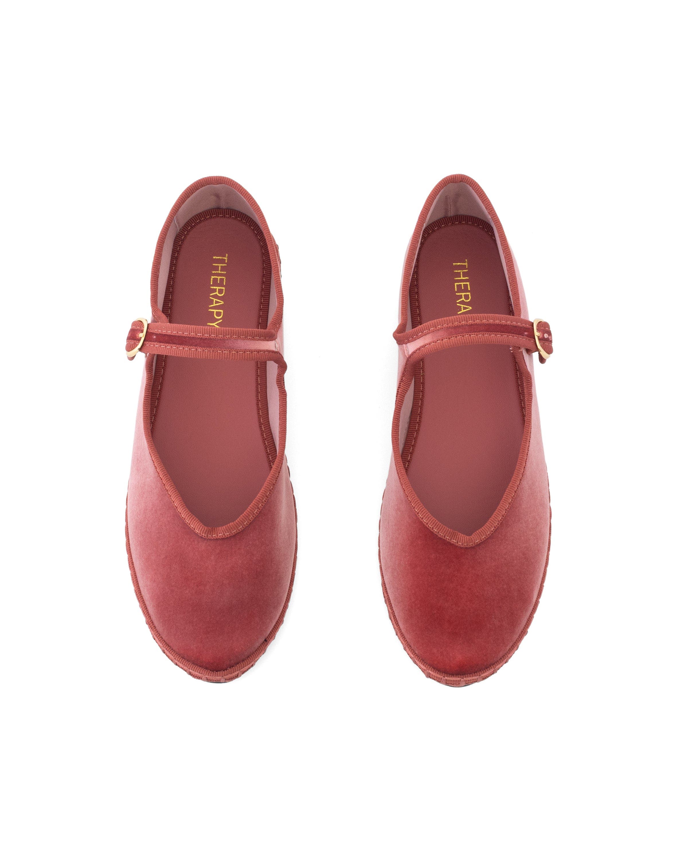 ALEGRIA Round Toe mary jane ballet flats, Alternate, color, Rose Velvet