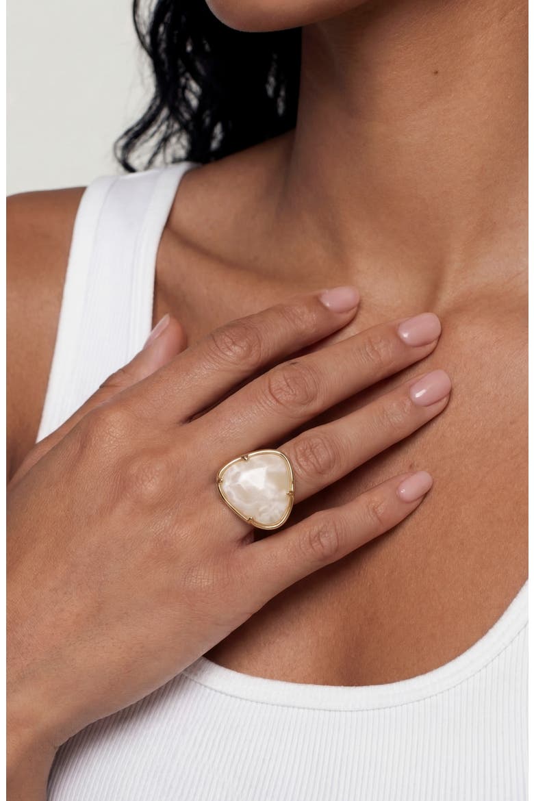 Solstice Ring, Alternate, color, BONE