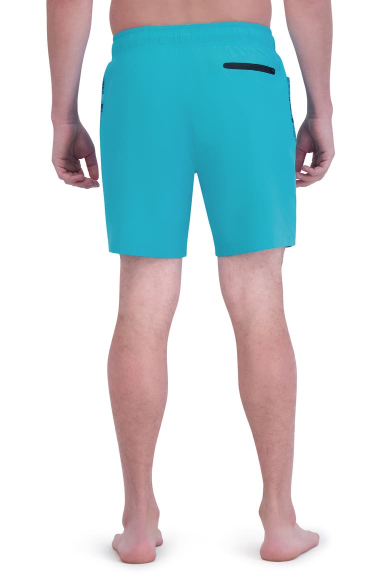 7-Inch Volley Swim Shorts, Alternate, color, PEACOCK