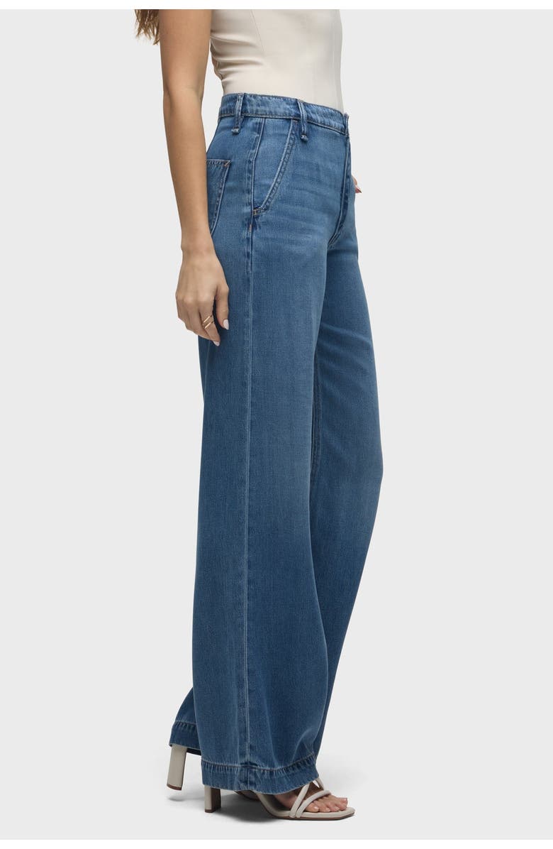 Hudson Jeans Jodie Wide Leg Trouser, Alternate, color, Rumour