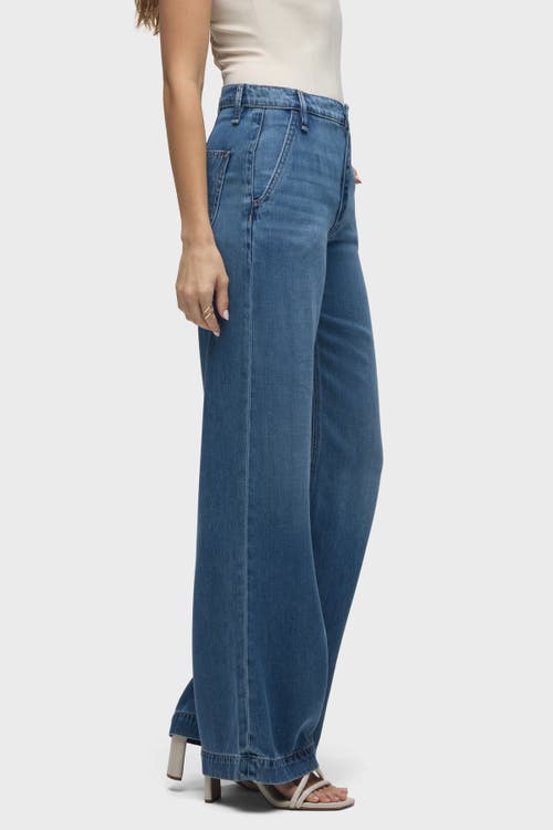 Hudson Jeans Jodie Wide Leg Trouser In Rumour