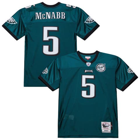 Men's Mitchell & Ness Donovan McNabb Midnight Green Philadelphia Eagles 2007 Authentic Throwback Retired Player Jersey