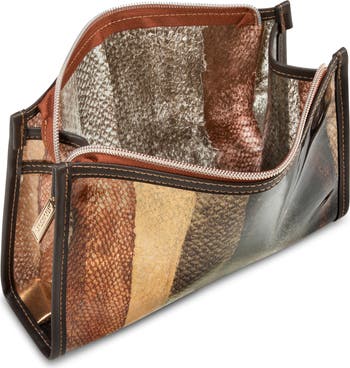 Miami Cobra Medium Zip Cosmetic Bag