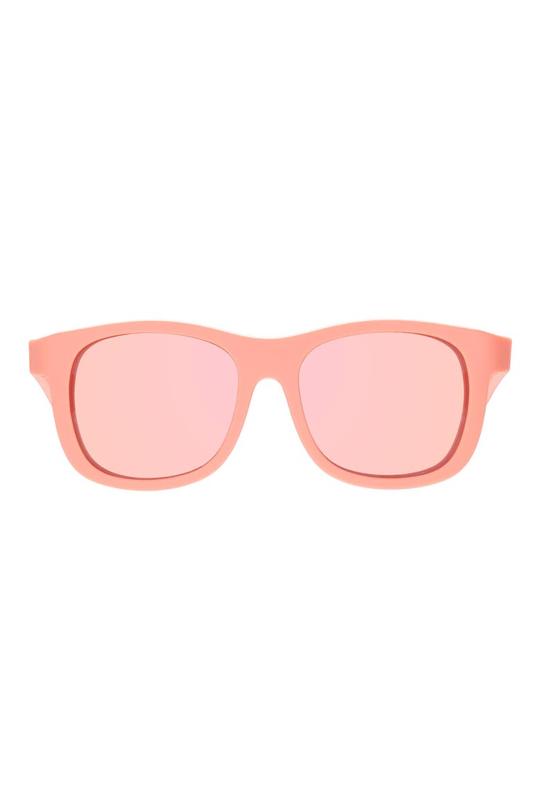Kids' Polarized Navigator Sunglasses, Main, color, PERFECTLY PAPAYA