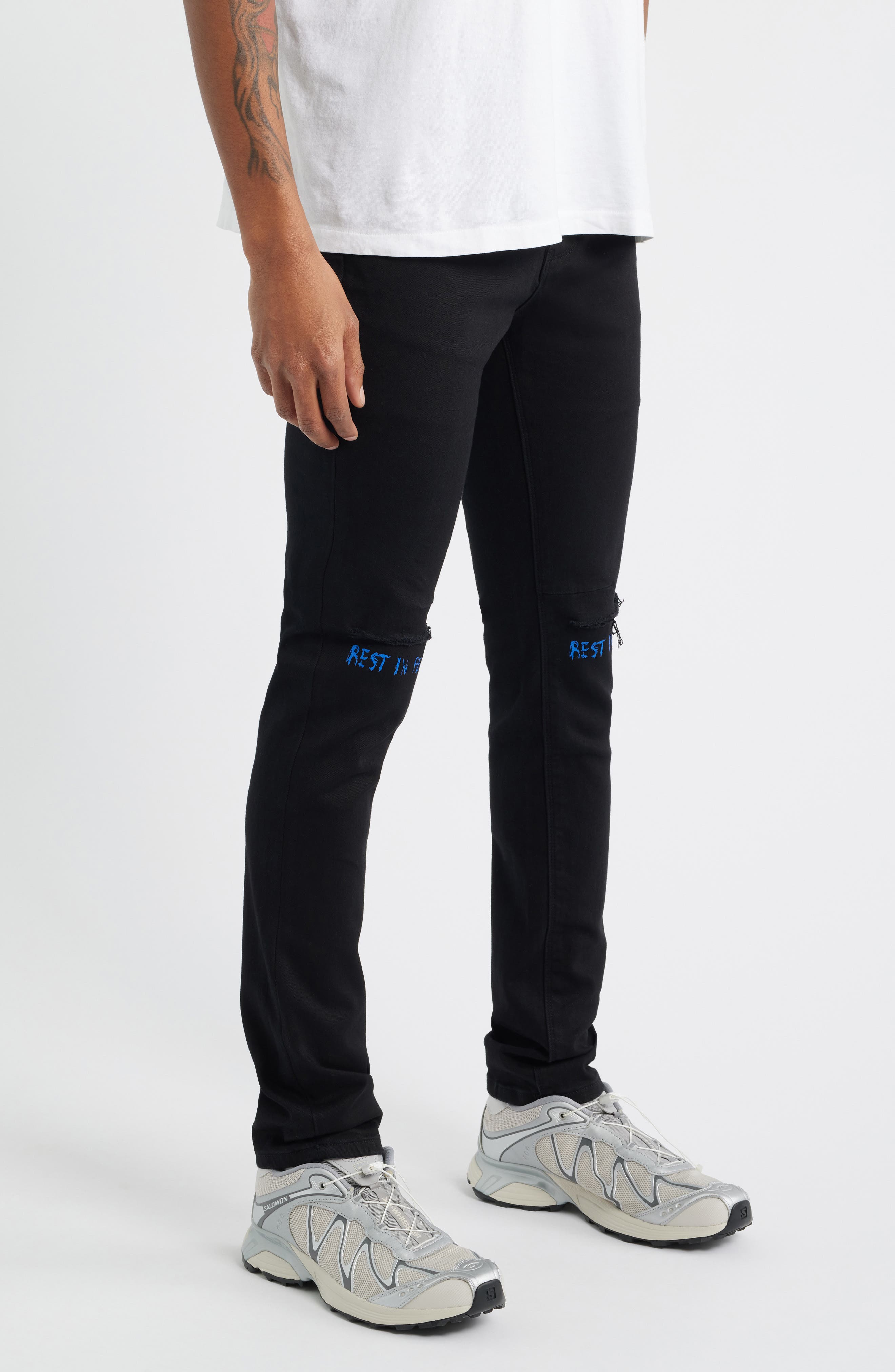 RtA Bryant Ripped Skinny Jeans | Nordstrom