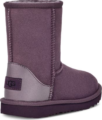 UGG Kids Classic ll Shadow Genuine wool Girl lilac short Boots 1017703K Sz 3 outlet New