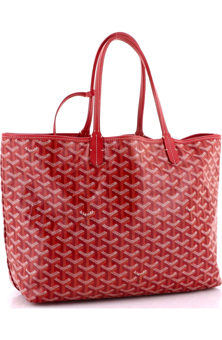 Pre-Owned Goyard Saint Louis Tote Coated Canvas PM, Alternate, color, Red