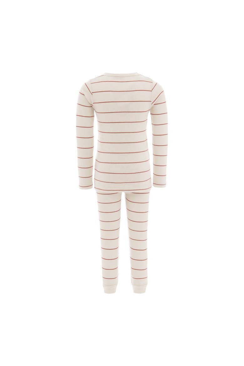 Striped Modal Outfit, Alternate, color, Beige