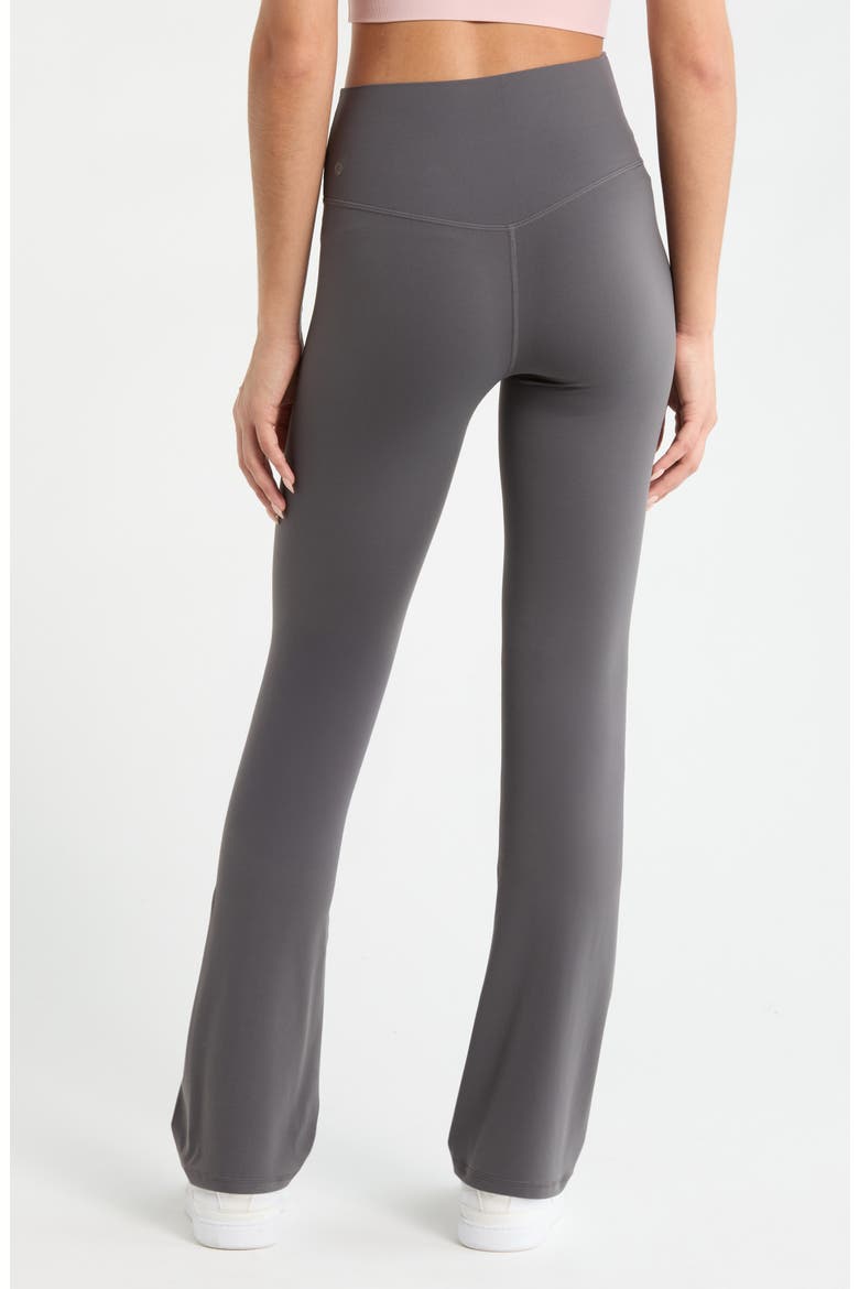 Studio Luxe Bootcut Leggings, Alternate, color, GREY FORGED