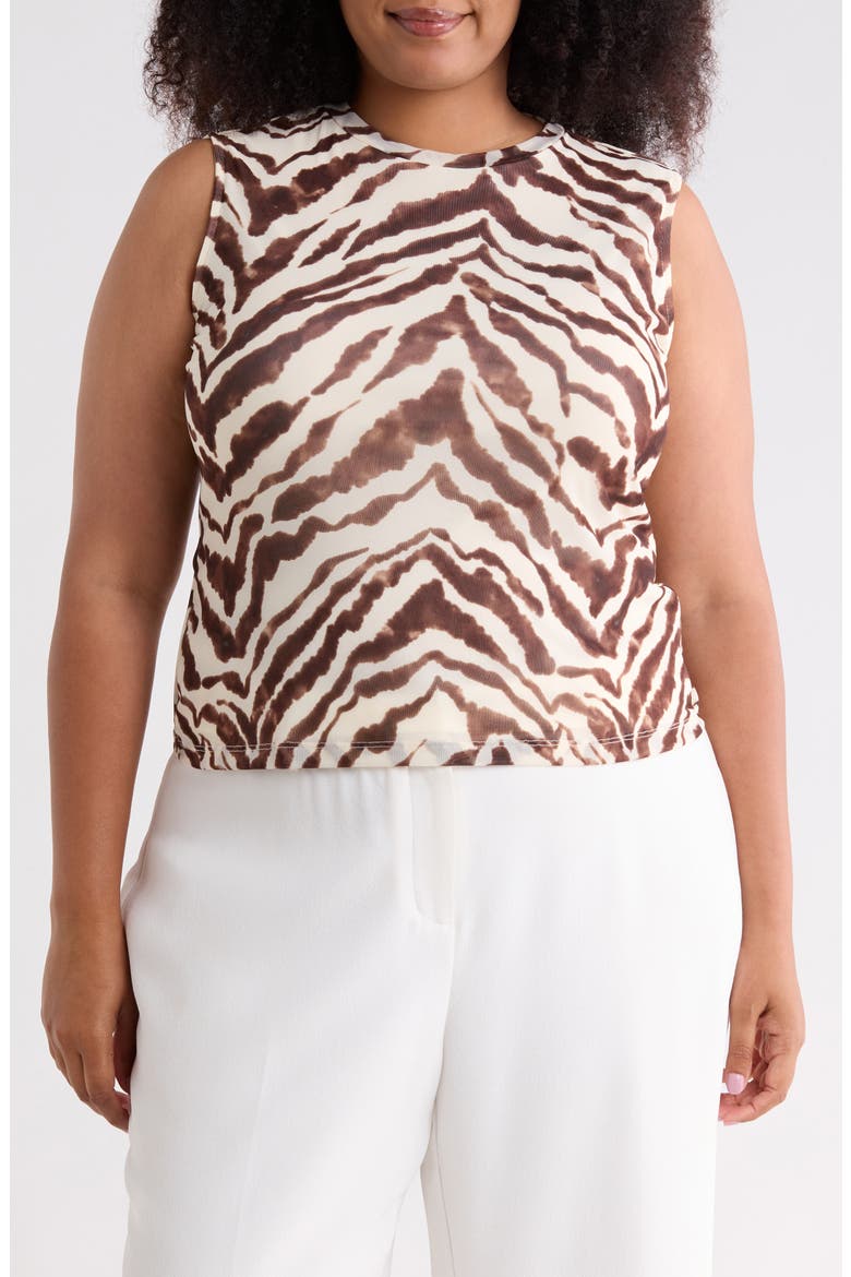 Paradise Mesh Tank, Main, color, RUN WILD GREEN