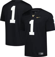 Nike Men's Nike #1 Black Vanderbilt Commodores Untouchable Replica Game Jersey
