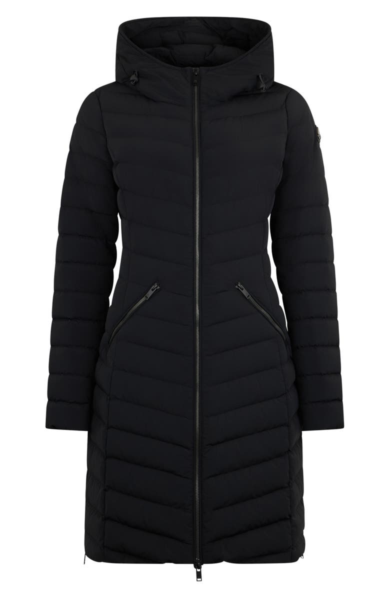 Moose Knuckles Andesite Water Repellent Hooded 800 Fill Power Down Parka, Alternate, color, Black