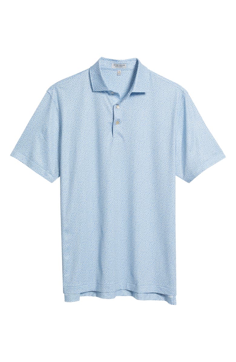 Peter Millar Jared Performance Jersey Polo, Alternate, color, Sky