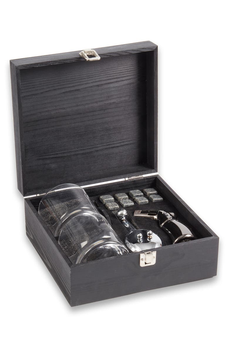 Bey-Berk 7-Piece Whiskey Set, Alternate, color, Grey