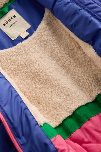 Kids' Quilted Hooded 2-in-1 Puffer Jacket