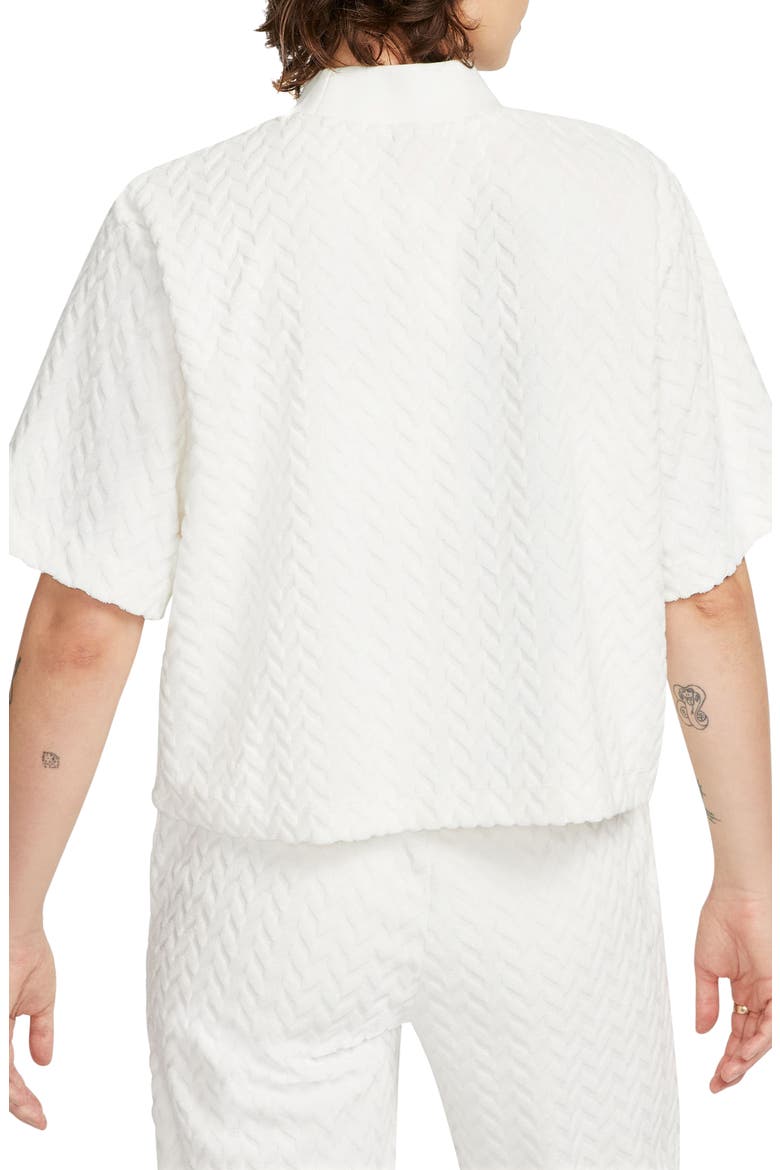 Sportswear Everyday Modern Mock Neck Top, Alternate, color, SAIL/ HEMP