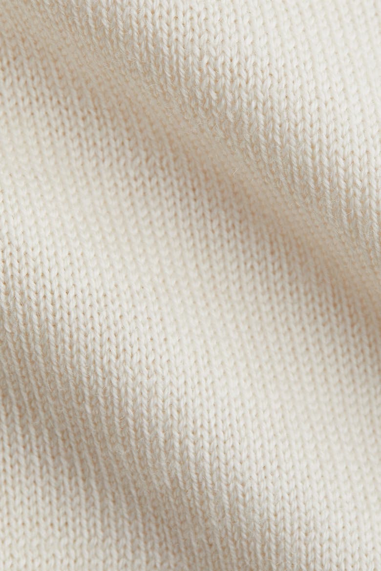 Merino Wool Turtleneck Jumper, Alternate, color, Cream