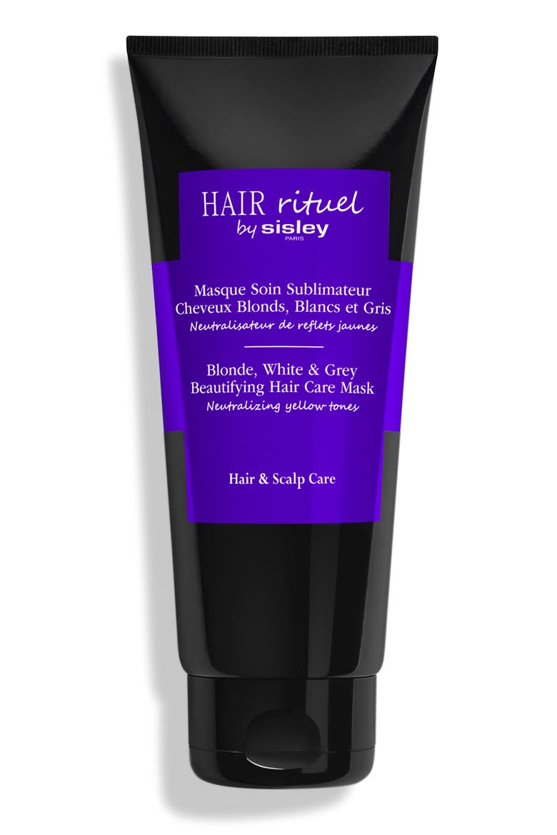Blonde, White & Grey Hair Mask, Main, color, NO COLOR
