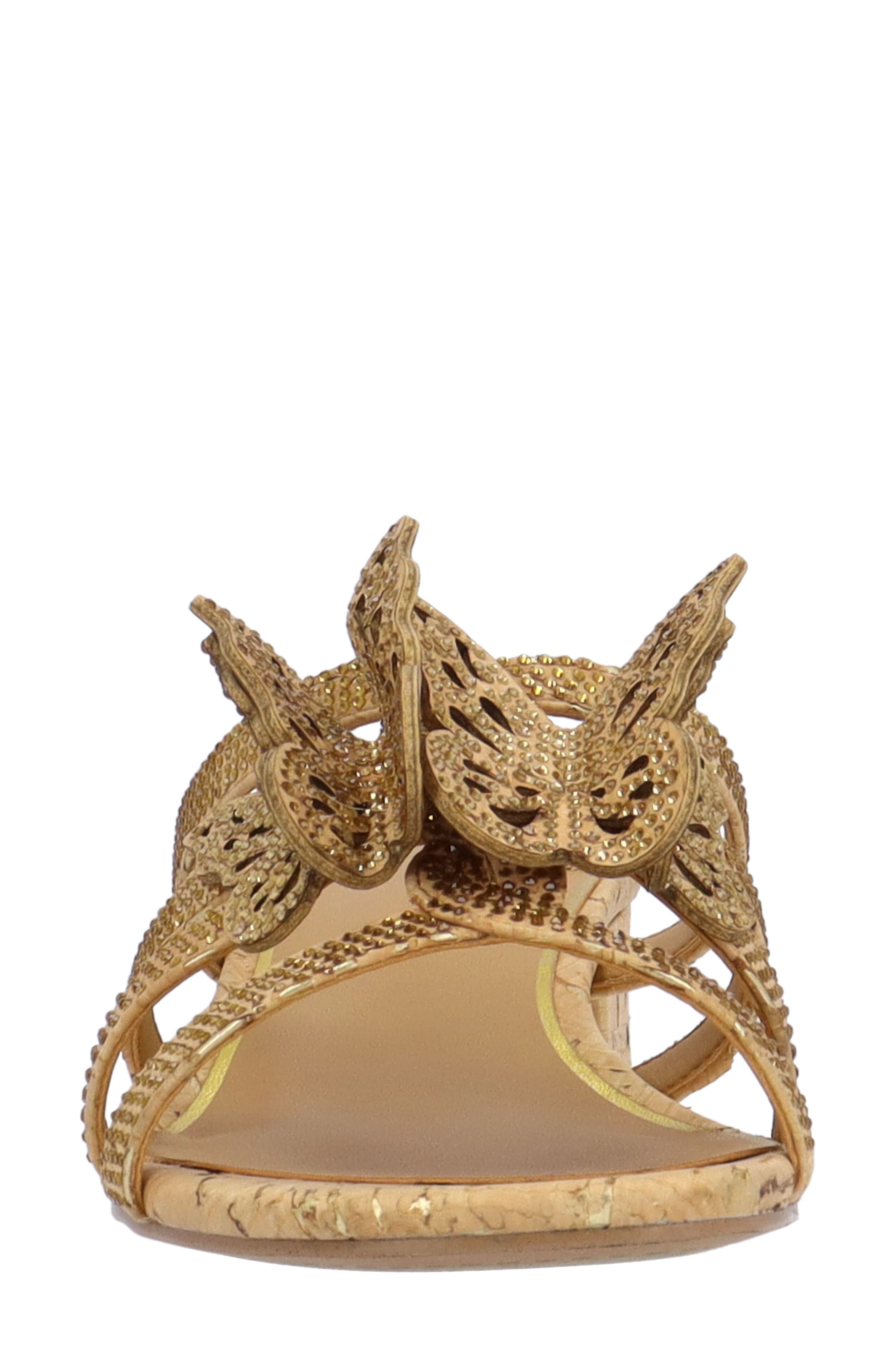 J. Reneé Butterfly Block Heel Sandal, Alternate, color, 