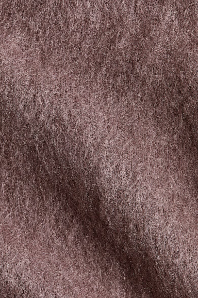 Oversized Mohair-blend Jumper, Alternate, color, Dusty purple