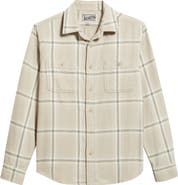 Schott NYC Plaid Flannel Button-Up Work Shirt