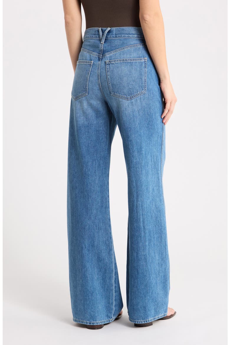 Taylor High Waist Wide Leg Jeans, Alternate, color, FRENCH KISS