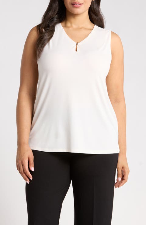 Keyhole Sleeveless Top