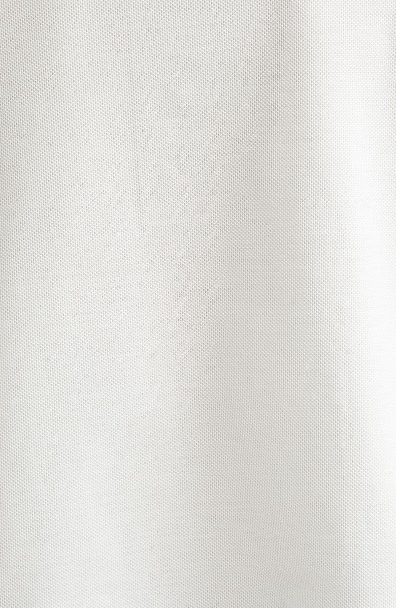 Burberry EKD Stamp Crop Cotton Piqué Polo, Alternate, color, 