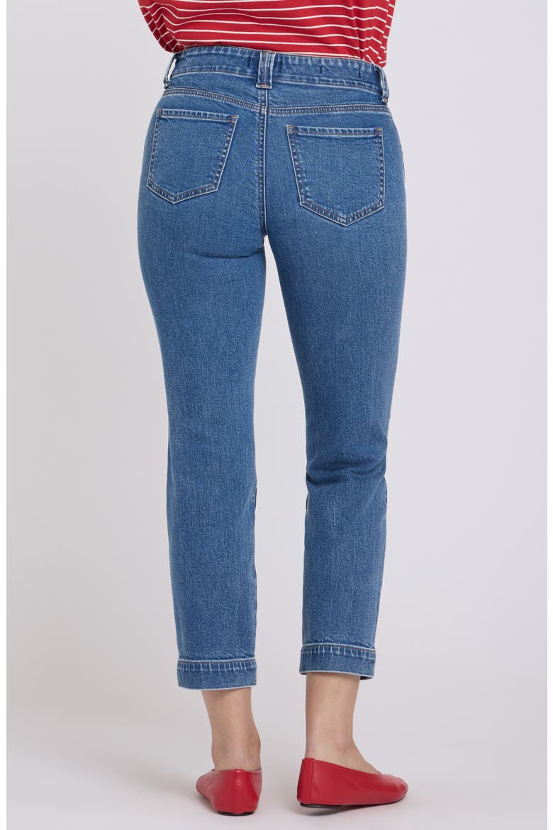 Sheri Slant Pocket Ankle Slim Jeans, Alternate, color, SALTON