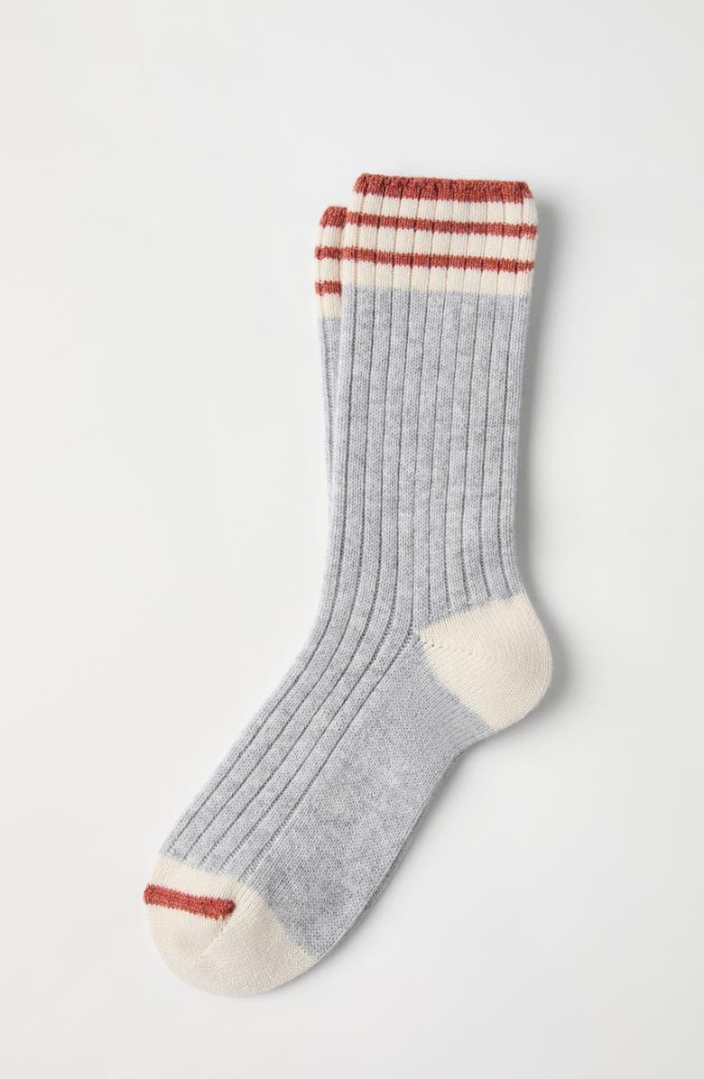 Brunello Cucinelli Rib knit socks, Alternate, color, 