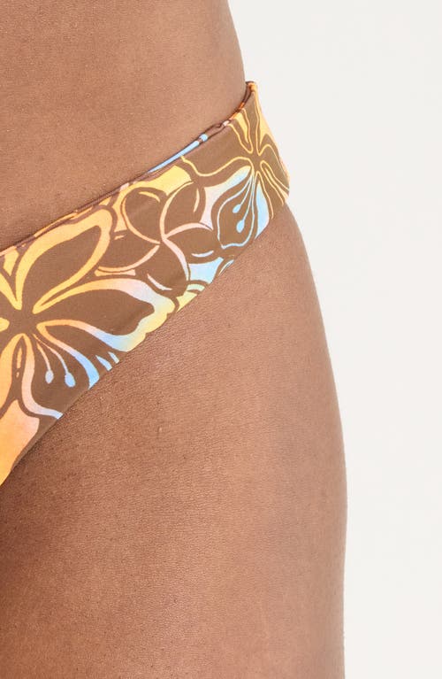 Kulani Kinis Y-cut Thong Bikini Bottoms In Multi