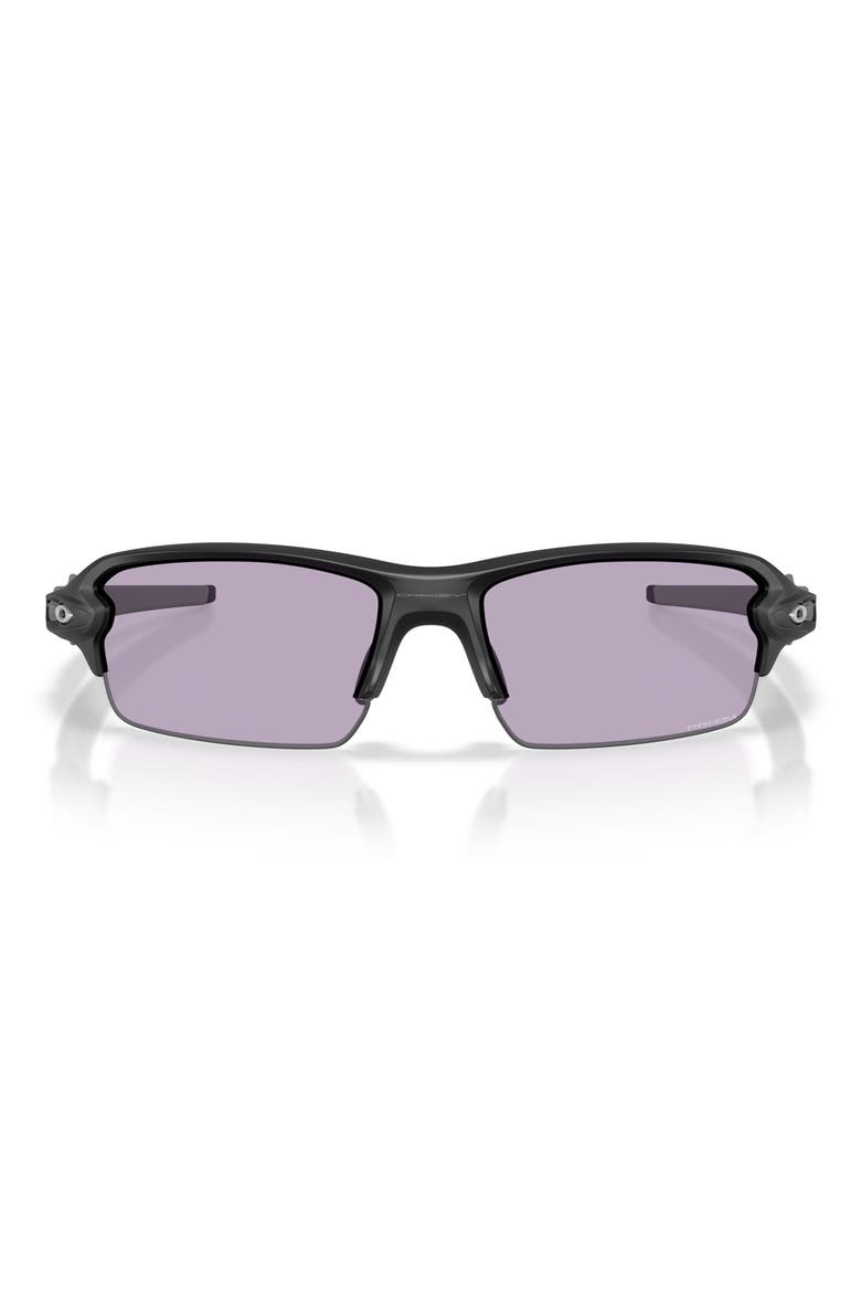 61mm Flak 2.0 Prizm™ Rectangle Sunglasses, Main, color, MATTE BLACK / PRIZM SLATE