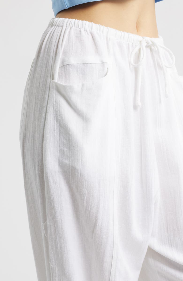 Rip Curl Vibe Surf Barrel Leg Drawstring Pants, Alternate, color, White