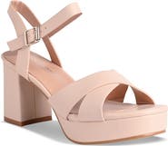 Touch Ups Toby Ankle Strap Platform Sandal