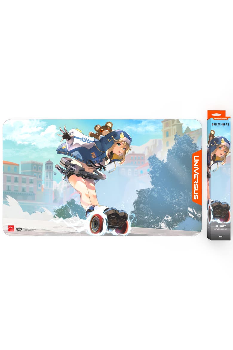 GUILTY GEAR, STRIVE, Playmat, Bridget - 24x14 Inch Neoprene Mat, Alternate, color, Multicolored
