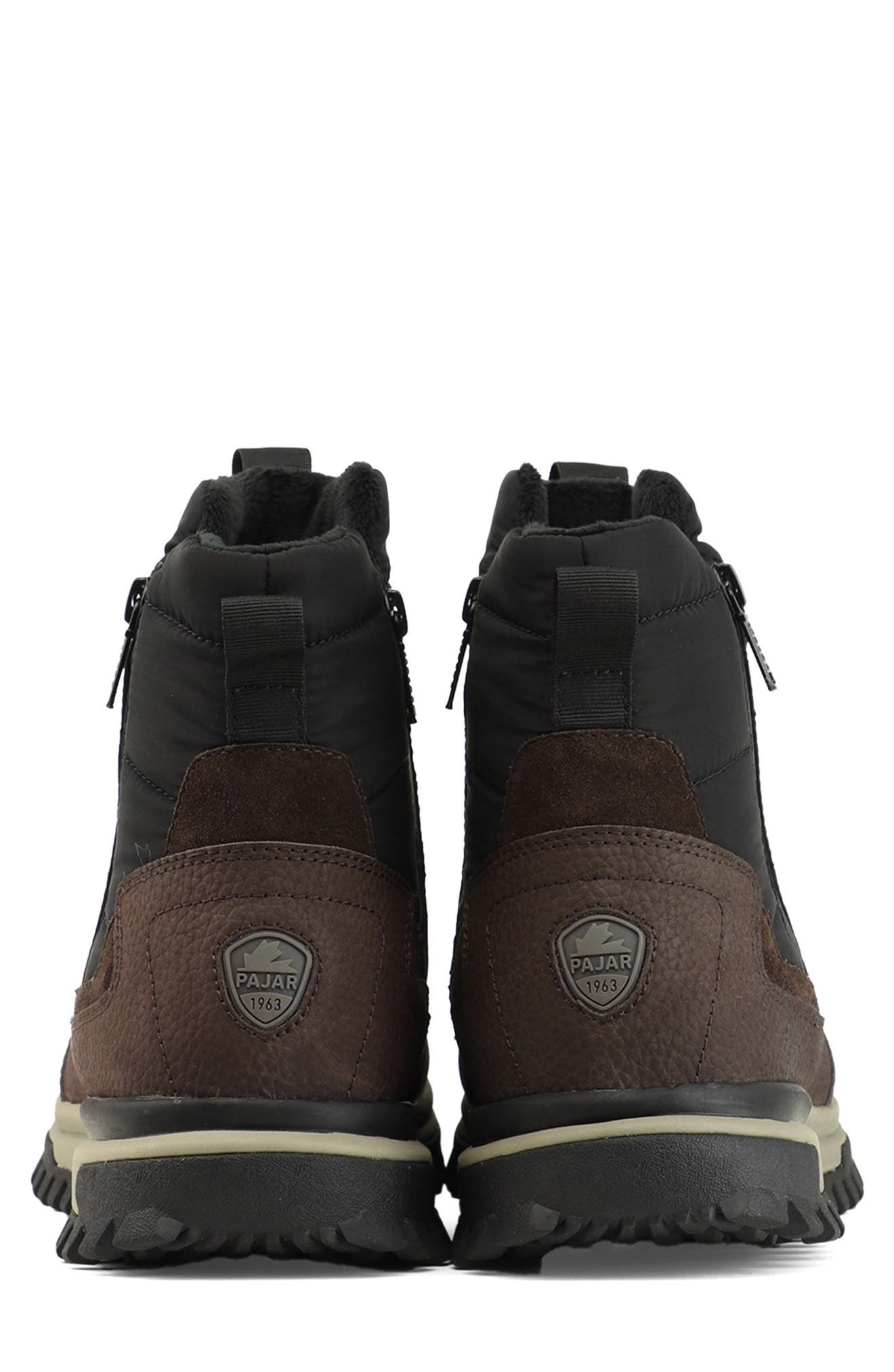 Pajar Franky Waterproof Boot, Alternate, color, Black/ Dark Brown