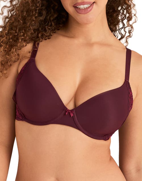 Adore Me Paxton Contour Full Coverage Bra In Purple
