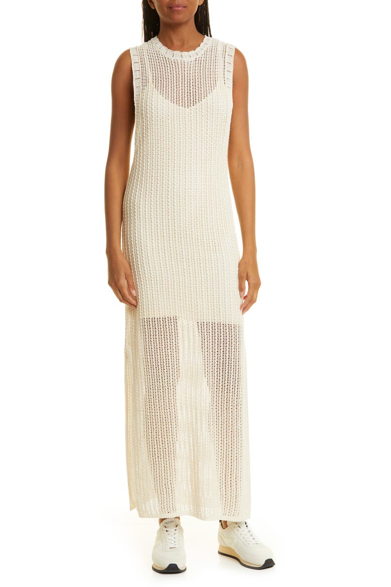 Riley Sleeveless Maxi Dress, Main, color, IVORY
