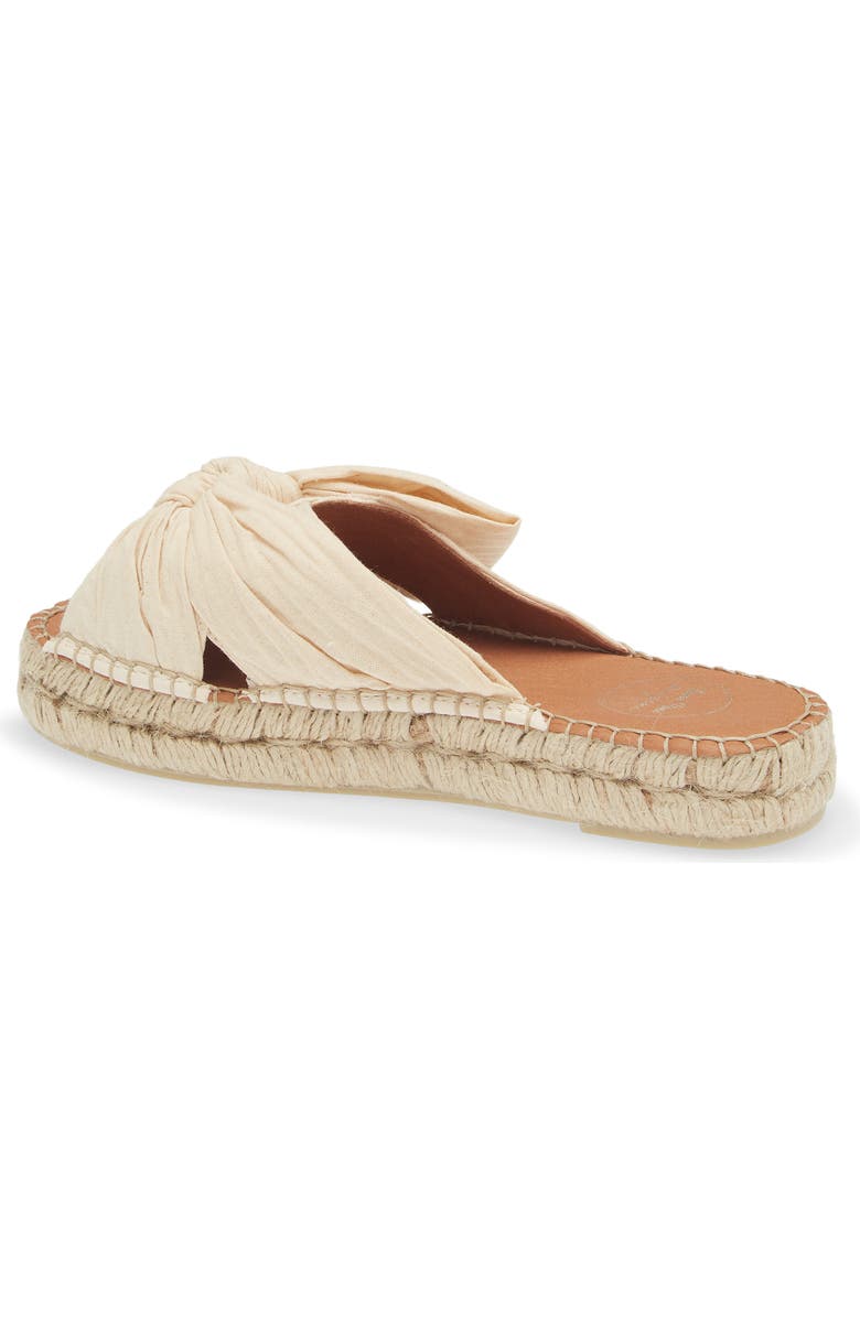 Toni Pons Elina Espadrille Slide Sandal, Alternate, color, Cream