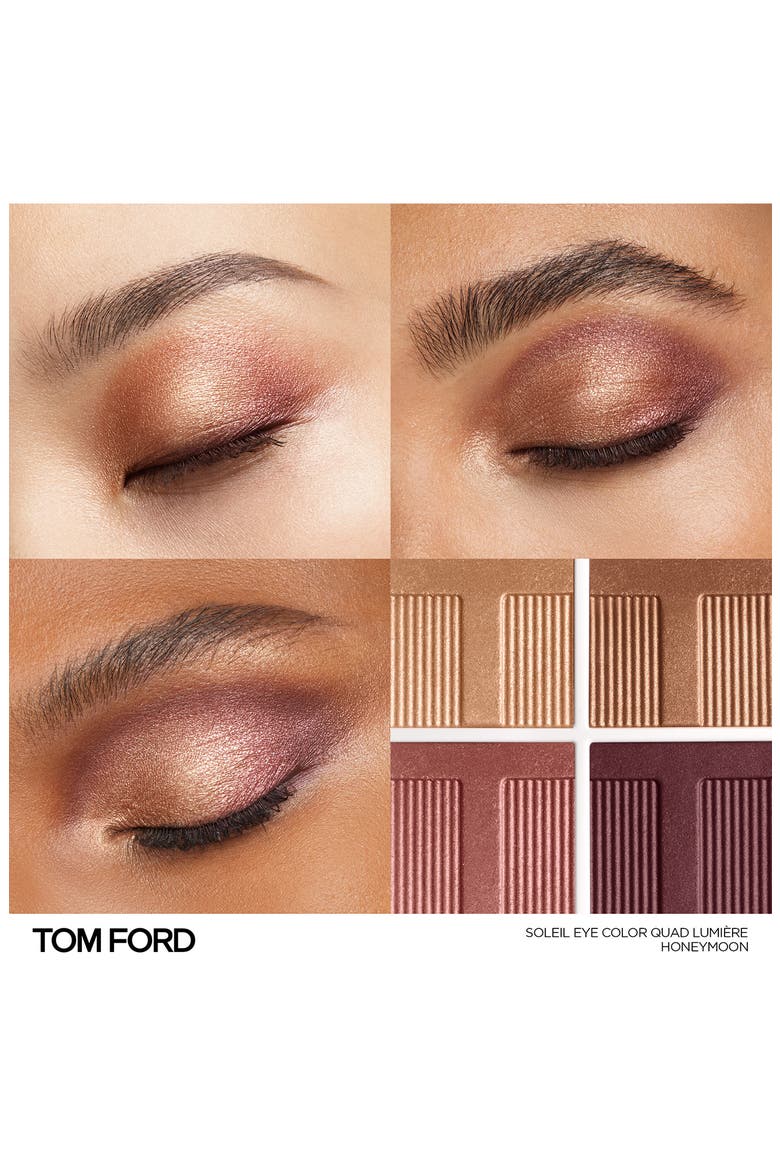 Soleil Eye Color Quad Lumiere Eyeshadow, Alternate, color, HONEYMOON