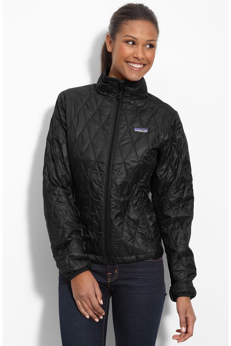 'Nano Puff®' Jacket, Main, color, BLACK
