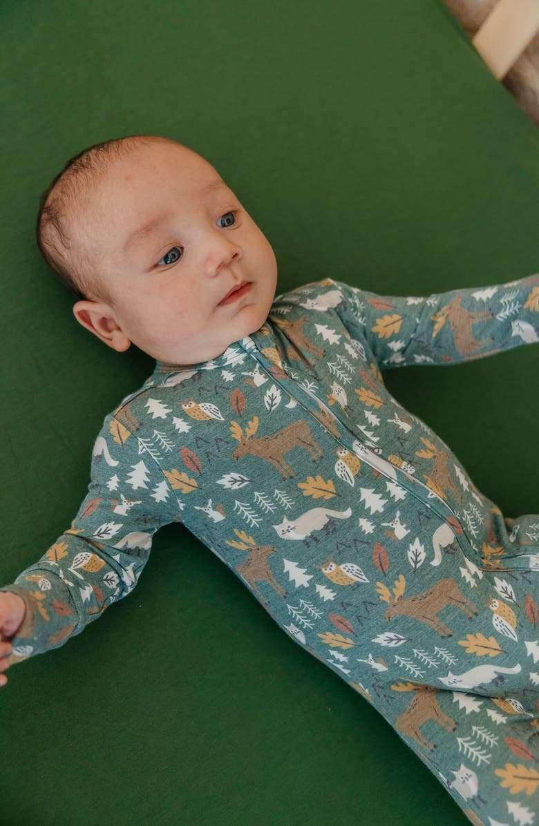 Copper Pearl Atwood Convertible Zip-Up Footie, Alternate, color, Atwood