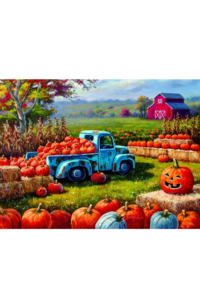 Sunsout Pumpkin Farm Festival 1000 piece Jigsaw Puzzle for Adults, Alternate, color, Multicolor