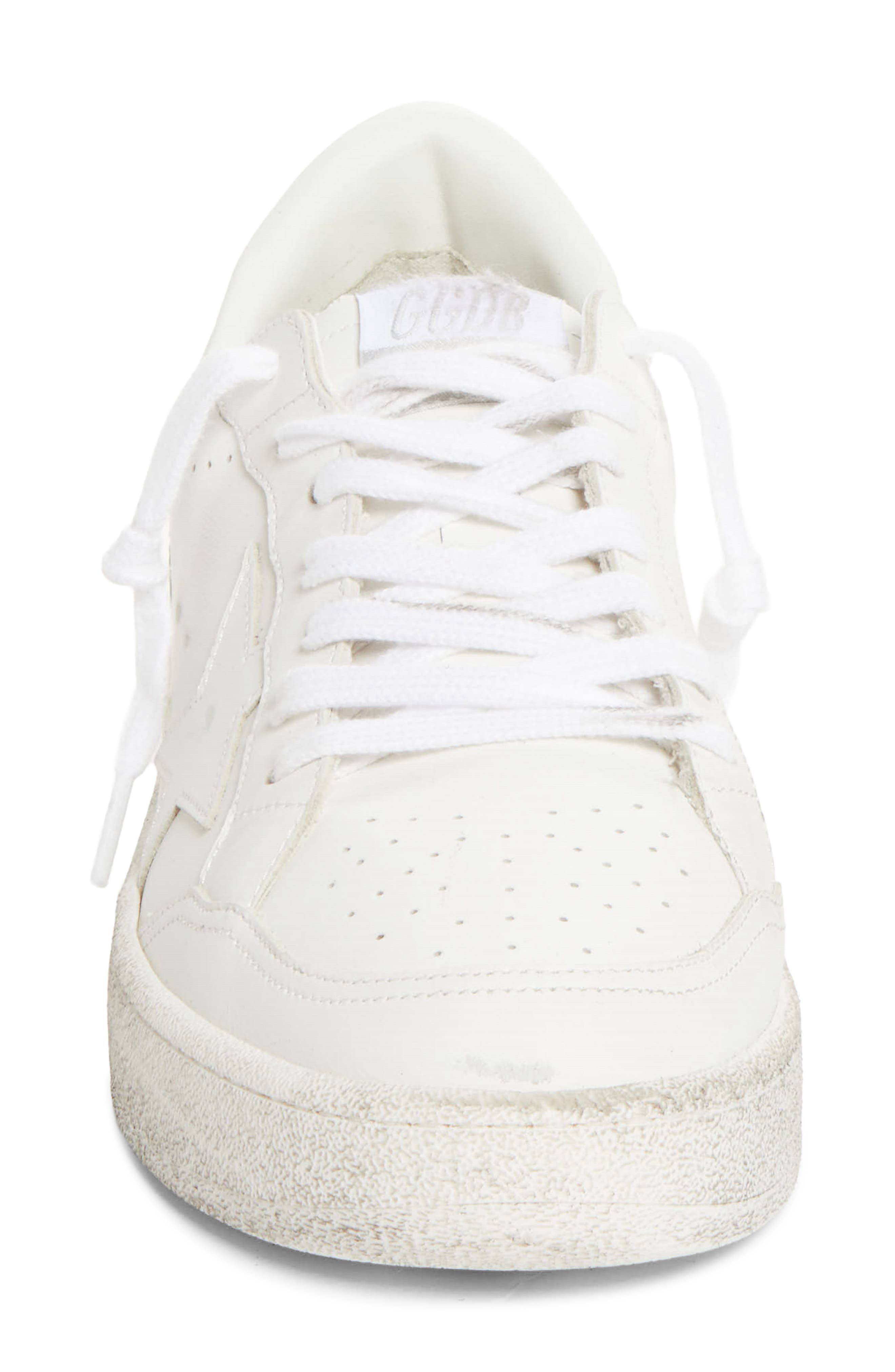 Golden Goose Ball Star 2 Sneaker, Alternate, color, Optic White