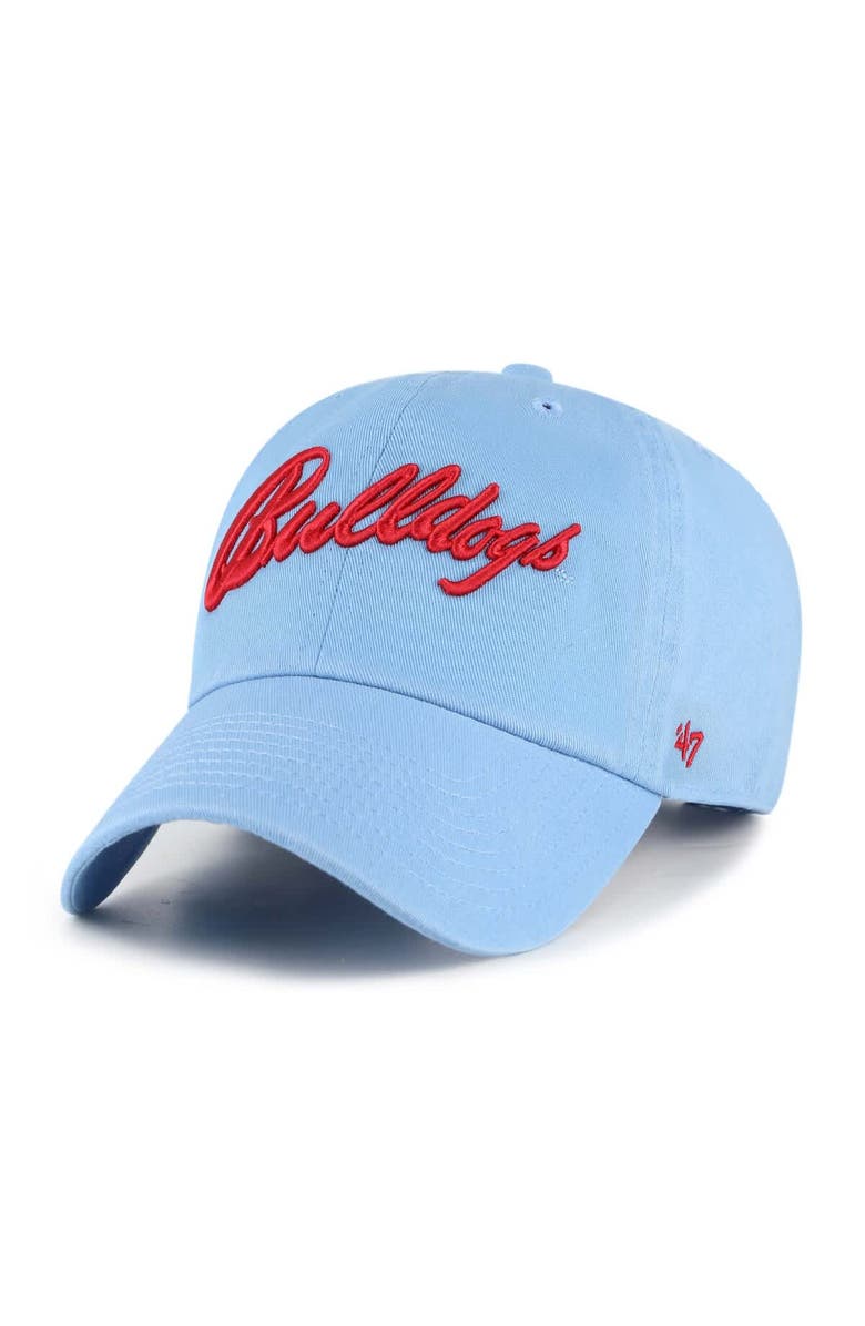 '47 Men's '47 Light Blue Fresno State Bulldogs Vault Clean Up Adjustable Hat, Main, color, Light Blue
